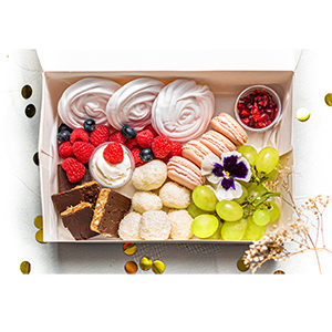 Boîte de snacking dessert